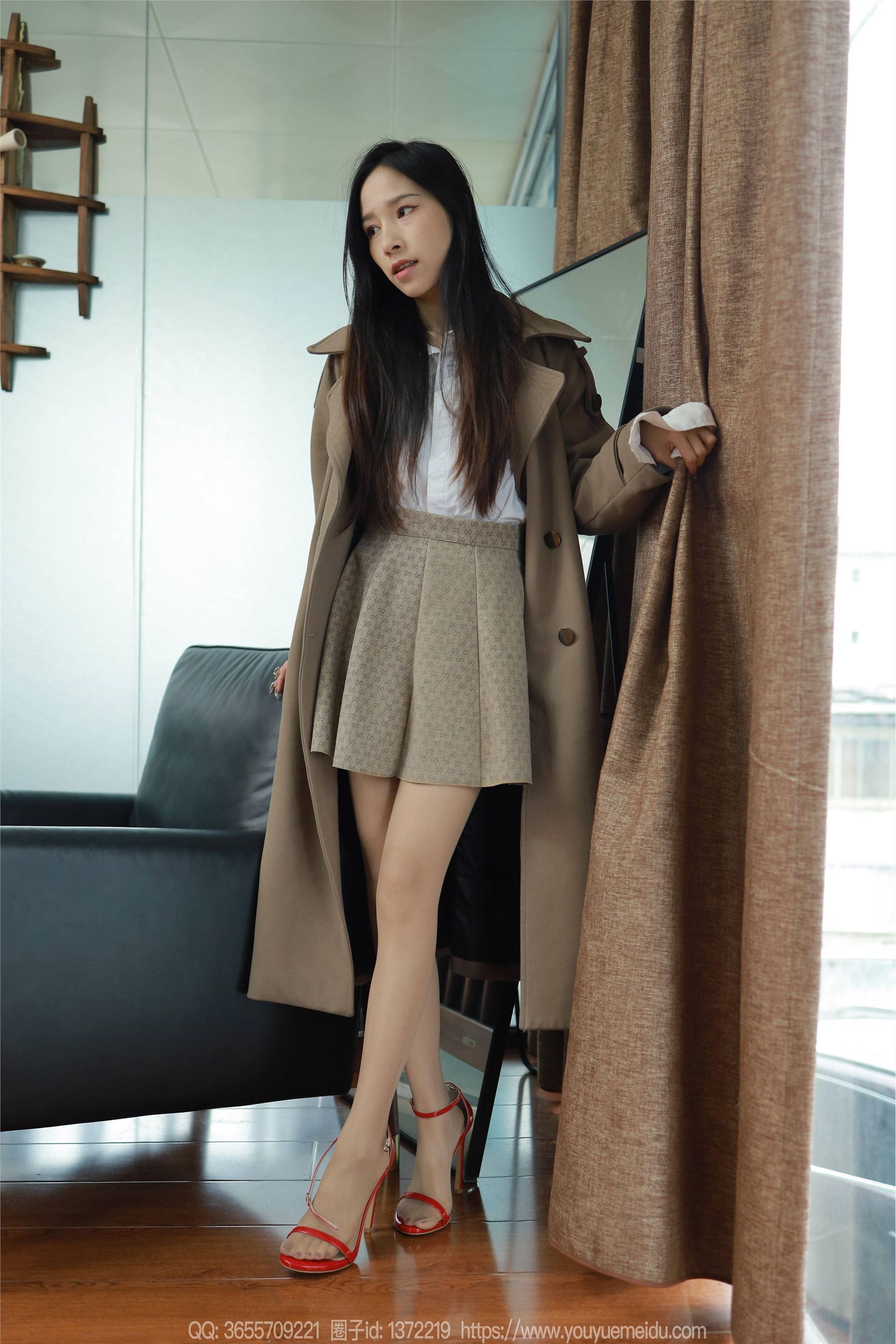 IESS异思趣向  2024.02.01 丝享家 1653 美子《红色高跟鞋》